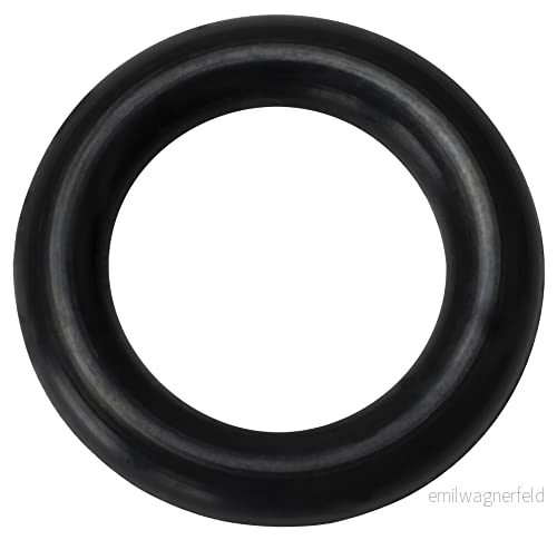 AERZETIX C61883 20 pack tätning/O ring O ringar 5 x 1,5 mm hårdhet 70 driftstemperatur 30 ...100 C i NBR gummi kranar svart färg 3801044021450