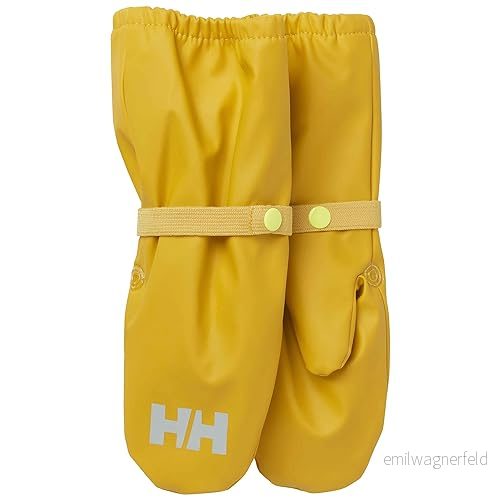 Helly Hansen barn Bergen fleece Pu vantar, 345 Essential Yellow, 4 7040057874523
