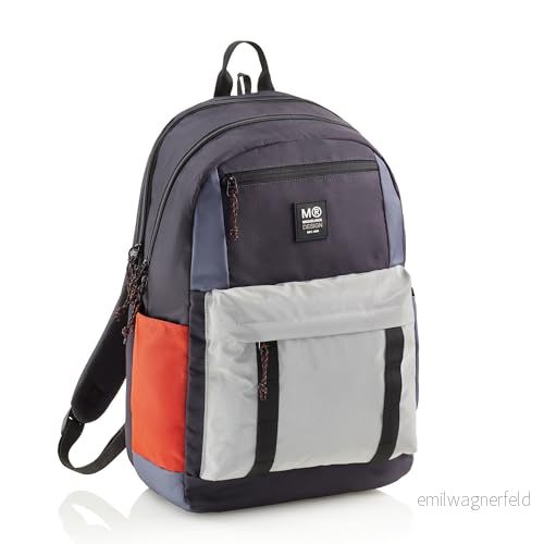 Miquelrius Ryggsäck Triple Amsterdam Recy 28l - 3 Fack Blå 8422593193365