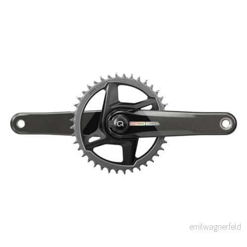 Sram Unisex vuxen 1Axs D2 Road Powerm.Spind vev, svart, 40 Z,172,5 mm 710845891540