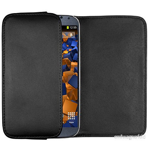 mumbi väska för Samsung Galaxy S4 skal (horisontellt med bältesrem + ficka och magnetlås) 4250261418250