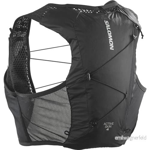 Salomon Active Skin 4 No Flasks Vandringsväst Svart 195751568821