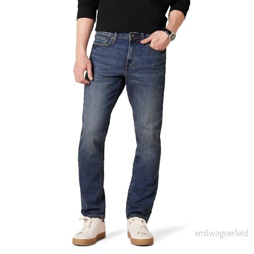 Amazon Essentials herr Comfort Stretch Slim Fit Jean (tidigare Goodthreads), Medium Blå, 28 W x 29 L 191770432204