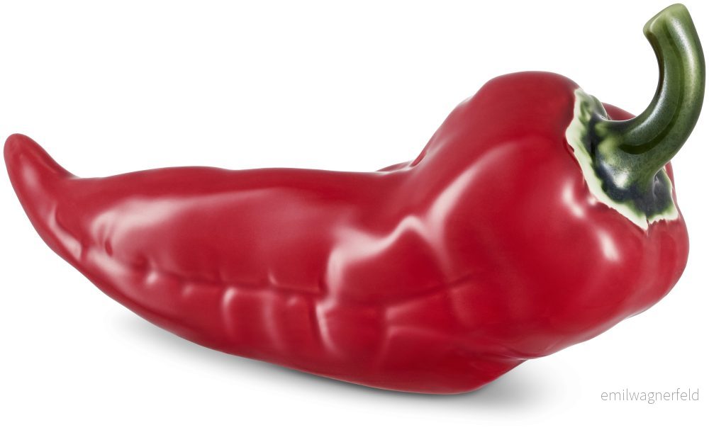 Chili Prydnadsföremål, L15 B5 H8 cm DEfXZ