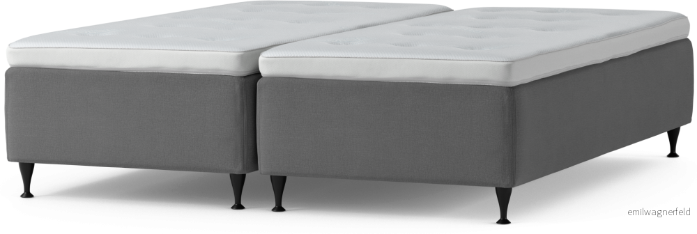 Delux Dream Ramsäng, dubbelsäng med bäddmadrass och sängben 106u0