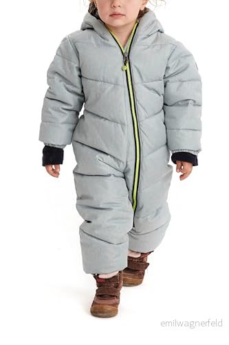 Killtec pojkar karta mini overall in dunoptik med huva Rökig blå 86/92 4061393663216