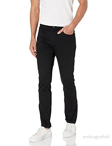 Amazon Essentials herr Skinny Fit 5 fickors komfort stretch chinos byxa (tidigare Goodthreads), svart, 34 B x 33 L 193548065492