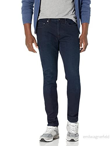 Amazon Essentials Herr Skinny Fit Stretch Jean, Blå Överfärg, 30 W x 34 L 193548944445