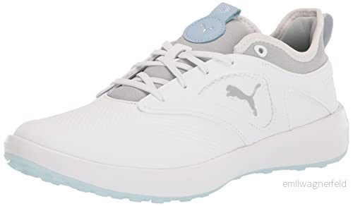 Puma Dam Ignite Malibu WMNS golfsko, vit Silver Lucite, 37.5 EU 195552712959