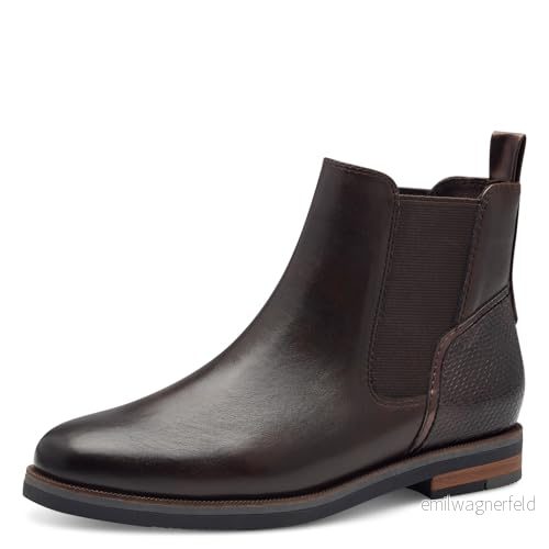 MARCO TOZZI Damer 22535741 Chelsea stövlar, chestnut comb, 38 EU 4064232020096