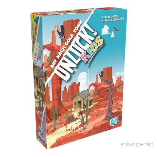 Space Cow, låsa! Barn På Gold Town, barnlek, pusselspel, 1 4 spelare, från 6+ år, 20 minuter, tyska 3558380115489