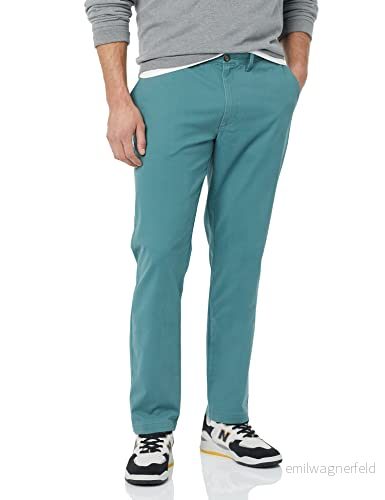 Amazon Essentials Herr Skinny Fit Casual Stretch Chino byxa, salviagrön, 29 B x 28 L 196433104160