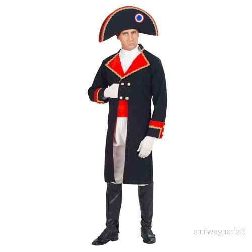 ”NAPOLEON” (jacka, jabot, byxor, bälte, boot covers, hatt) (XXL) 8003558578849