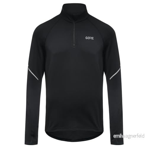GOREWEAR Herr M Mid långärmad tröja, Svart, XL 4017912081276