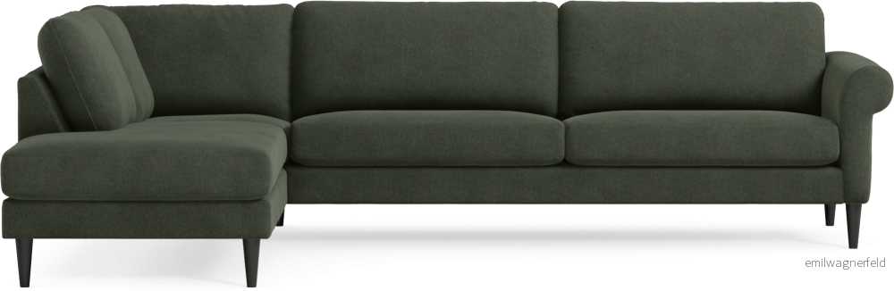 Bridge 4-sits soffa med divan vänster HnLax
