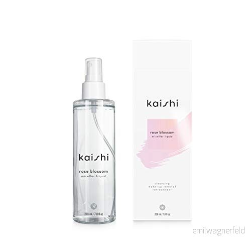 Kaishi Rose Blossom Micellär vätska förfriskning, rening, korrekt pH nivå 200 ml 5902479106991