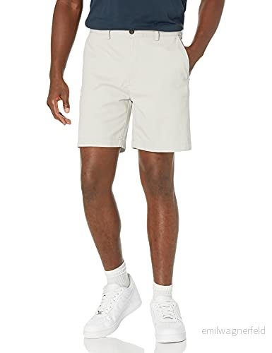 Amazon Essentials herr Classic Fit 7 tum kort, silver, 29 191770904145