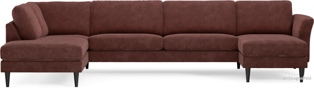 Bridge 3-sits soffa med divan vänster och schäslong höger nfL8B