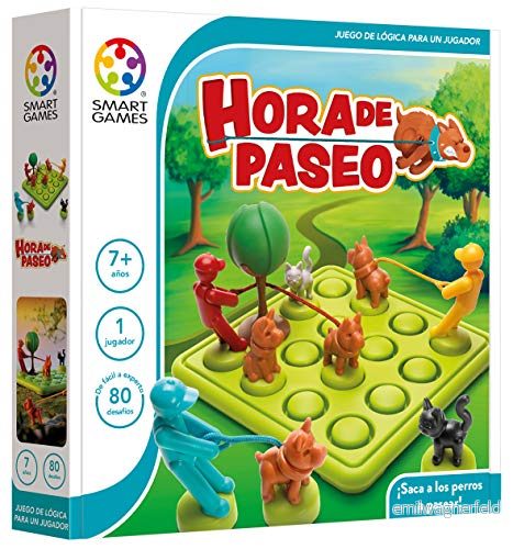 Smartgames Gångtid Pussel för Barn Barnleksaker 7 år eller äldre Spel 80 Utmaningar Present 5414301523680