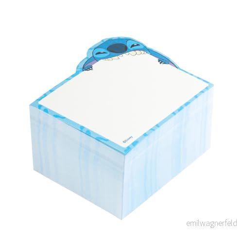 Grupo Erik Disney Stitch Memo Block Sticky Notes 400 Sheets 3 x inches 7.5 cm Note Gifts Stationery 8435497288327