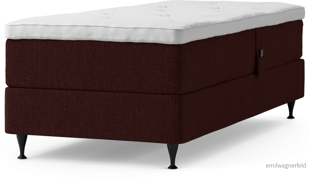 Delux Dream Ställbar säng, enkelsäng med bäddmadrass och sängben ogF1C
