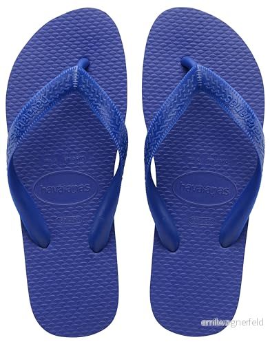 Havaianas toppfärg, flip flop unisex vuxna, marinblå, 43/44 EU 7891109789858