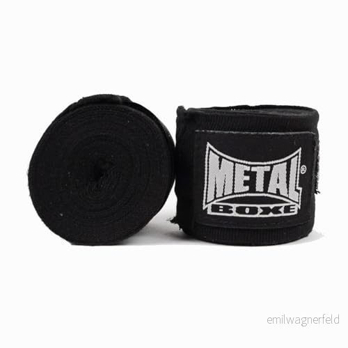 Metal Boxe Bande d'entrainement Noir 2,50 m 3662968003225