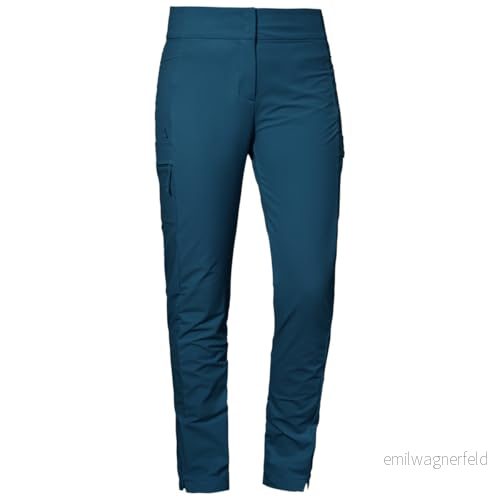 Schöffel Tight Teisenberg L, vattenavvisande, lätta sommarbyxor, robusta utomhusbyxor med hög rörelsefrihet, smal passform vandringsbyxor 4061636564218