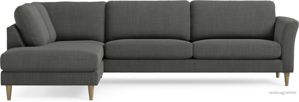 Bridge 3-sits soffa med divan vänster w12W8