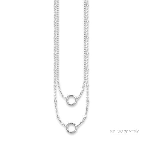 Thomas Sabo Damen Kette ohne Anhänger 925 Sterling Silber X0234 001 12 L45v 4051245320343