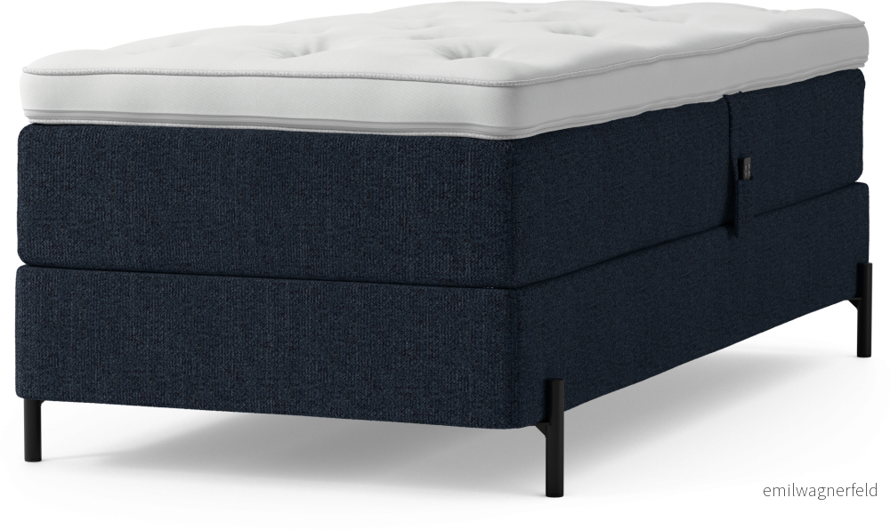 Delux Dream Ställbar säng, enkelsäng med bäddmadrass och sängben WcO6L