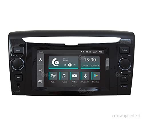 Specifik bilradio för Lancia Ypsilon med främre USB som standard Android GPS Bluetooth WiFi DAB+ Touchscreen 7" 4core Carplay AndroidAuto 8059307179256