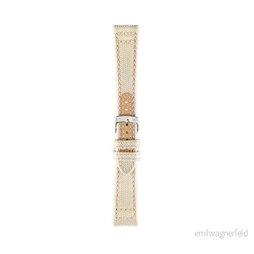 Morellato Unisex vuxenarmband utan metall askslipad akvamarin 8033288562993, Beige, 20mm, Bälte 8033288659808