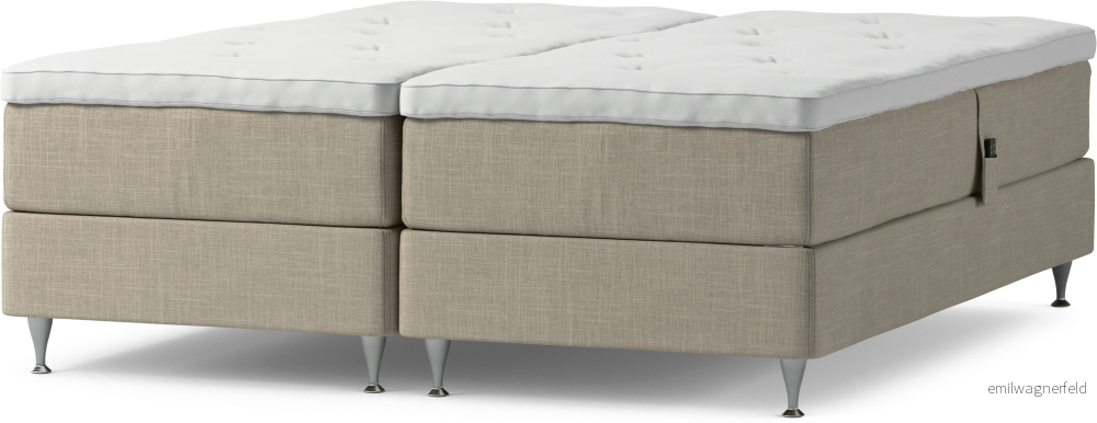 Delux Dream Ställbar säng, dubbelsäng med bäddmadrass och sängben 82QmX Delux Dream Ställbar säng, dubbelsäng med bäddmadrass och sängben 82QmX