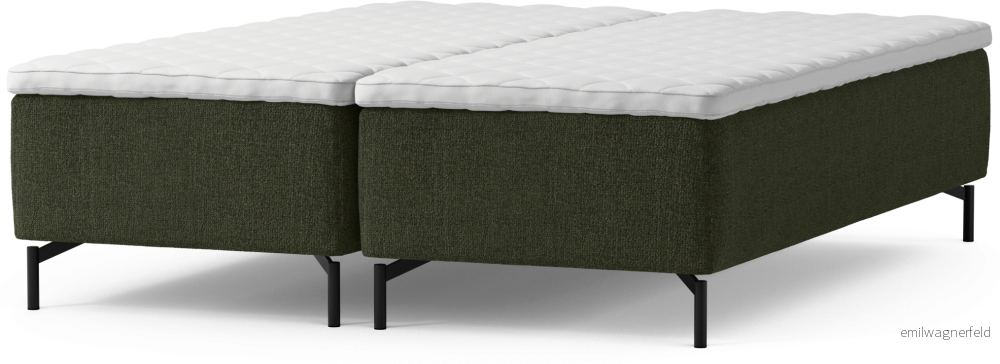 Delux Dream Ramsäng, dubbelsäng med bäddmadrass och sängben n835v