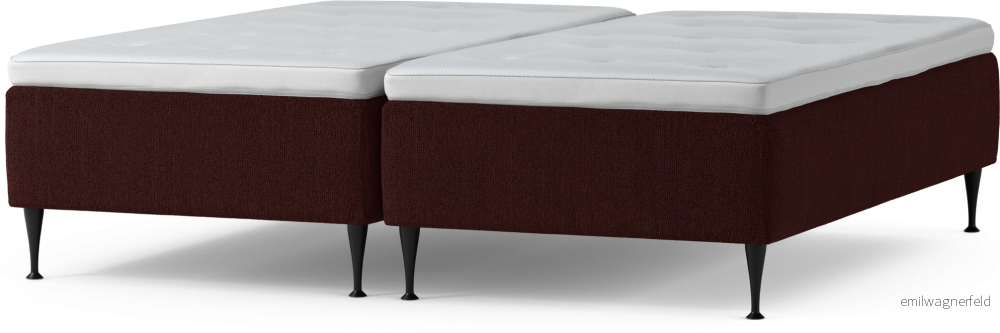 Delux Dream Ramsäng, dubbelsäng med bäddmadrass och sängben S769P