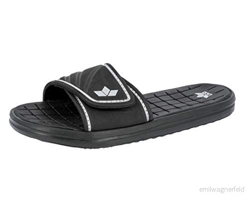 Lico BARRACUDA V Unisex Vuxen Badskor, Svart/silver, 39 EU 4019335230972
