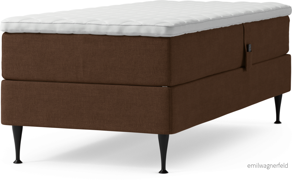 Delux Dream Ställbar säng, enkelsäng med bäddmadrass och sängben 5a49b