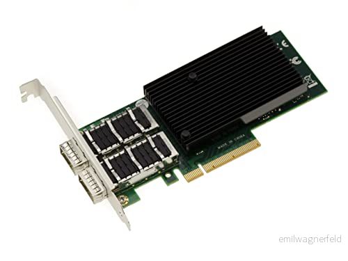 KALEA INFORMATIQUE 40G Fibre QSFP+ PCIe nätverkskontrollkort med 2 portar MELLANOX X 3 40GbE/FDR 14 InfiniBand NIC chipset 3760306793842