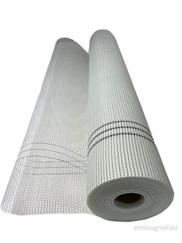 50 m² armeringstyg 165 g/m² 4 x tyg, rengöringstyg glasfibertyg (1 m) 4060873221076