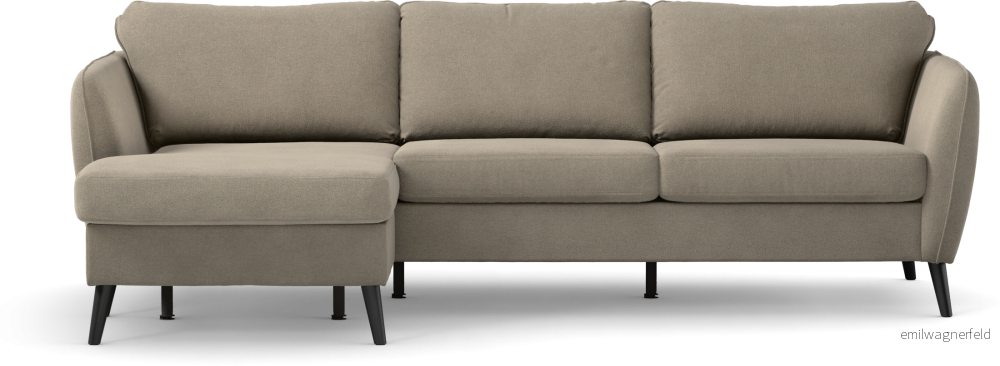 County 3-sits soffa med flyttbar schäslong tjZvy