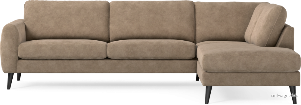 Bridge 3-sits soffa med divan höger BTwYH
