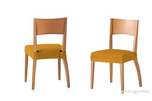 Martina Home Stolfodral, Senap, Pack 6 Seat 8435520899285