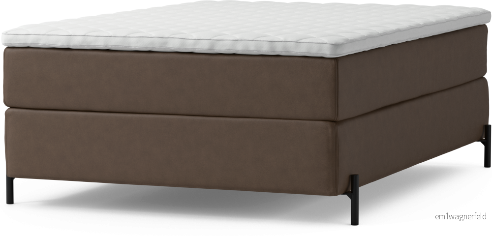 Delux Dream Kontinentalsäng, enkelsäng 140 cm med bäddmadrass och sängben uN0bH