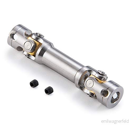 AXspeed 1 st drivaxel i metall för 1/14 RC Tamiya traktor klättertrailer uppgraderingstillbehör (47 mm 57 mm) 663250896368