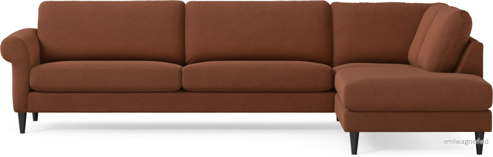 Bridge 4-sits soffa med divan höger hxerM
