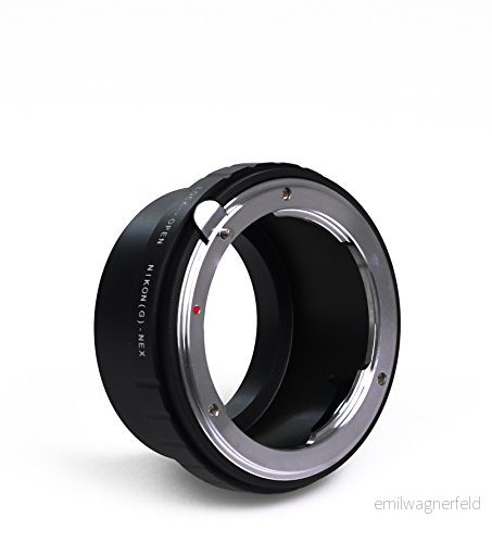 AI(G)-NEX objektivadapter kompatibel med Nikon AI-(G) objektiv Sony E-Mount NEX kameraadapter 4255696803961