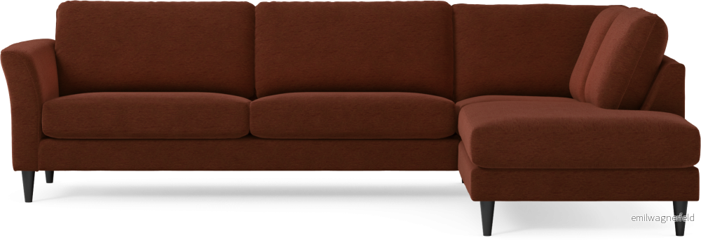 Bridge 3-sits soffa med divan höger E4Xci