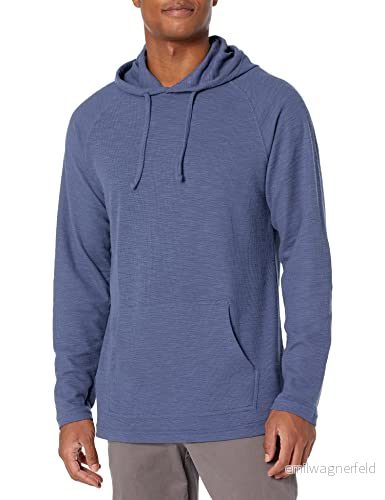 Amazon Essentials långärmad slub termisk tröja för män (tidigare Goodthreads), Denim, Large Tall 191770639528