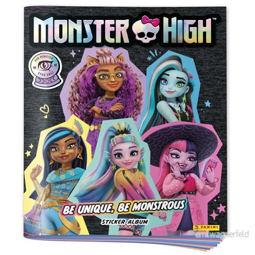 Panini Monster högt album, 004797AF 8051708007817